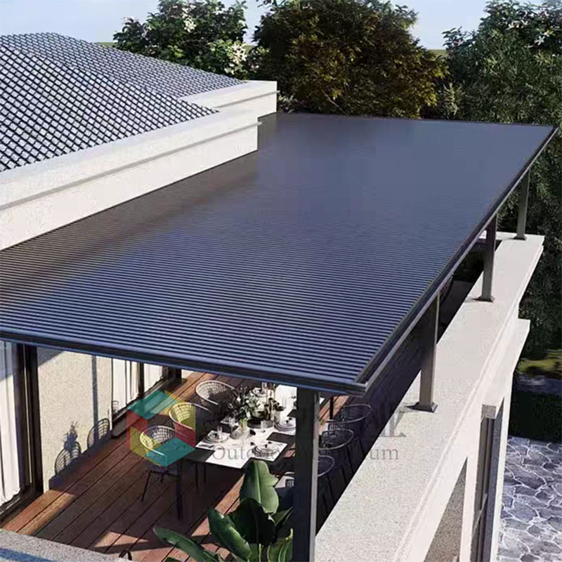 Customized aluminum alloy Great Wall tiles, canopy, sunshade, roof tiles, double-layer heat-insulating aluminum tiles, Great Wall panels, gazebos, and sunrooms