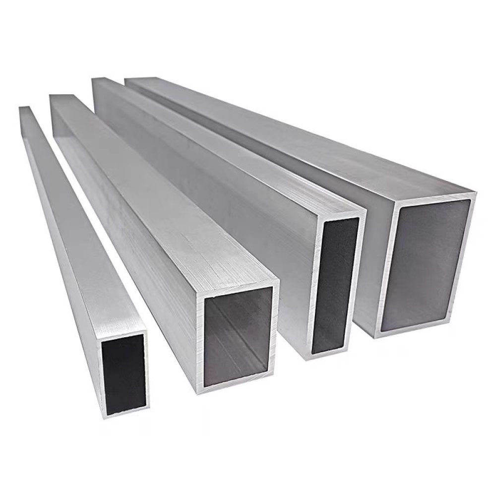 Aluminum alloy square tube profiles, aluminum square tubes, aluminum square sections, aluminum profiles, aluminum tubes, hollow tubes, square tubes, aluminum materials, rectangular tubes
