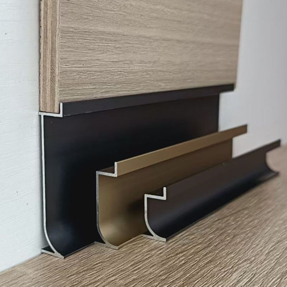 Aluminum alloy baseboard 6cm x 8cm, popular