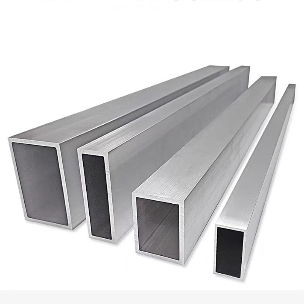 Aluminum alloy square tube profiles, aluminum square tubes, aluminum square sections, aluminum profiles, aluminum tubes, hollow tubes, square tubes, aluminum materials, rectangular tubes