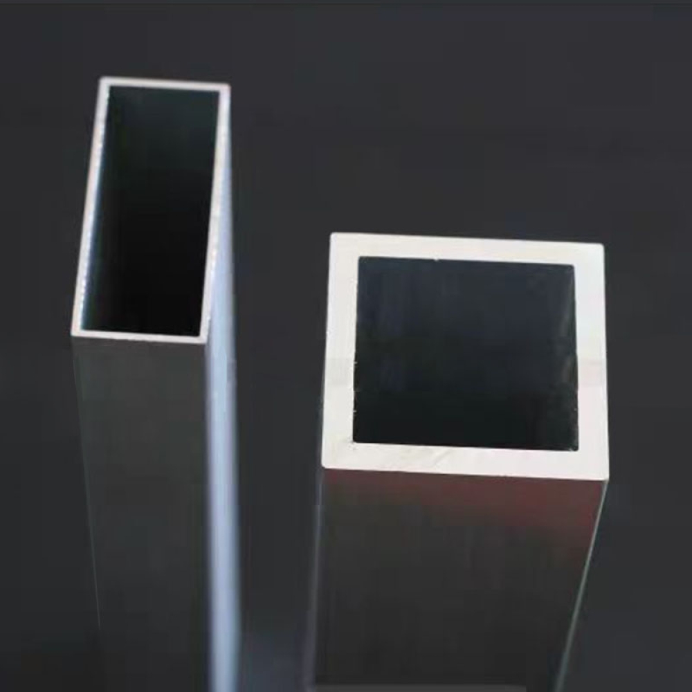 Aluminum alloy square tube profiles, aluminum square tubes, aluminum square sections, aluminum profiles, aluminum tubes, hollow tubes, square tubes, aluminum materials, rectangular tubes