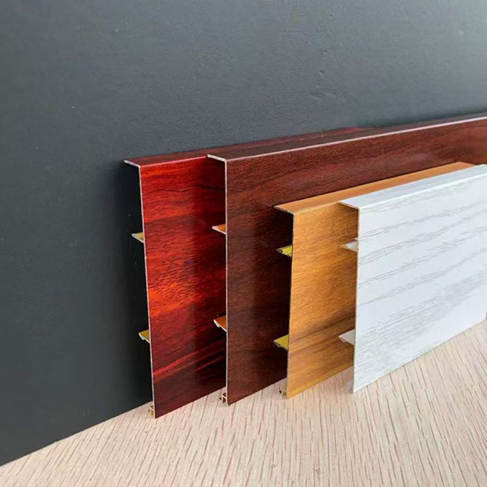 Aluminum alloy baseboard 6cm x 8cm, popular