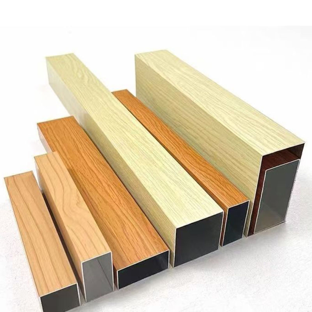 Aluminum alloy square tube profiles, aluminum square tubes, aluminum square sections, aluminum profiles, aluminum tubes, hollow tubes, square tubes, aluminum materials, rectangular tubes